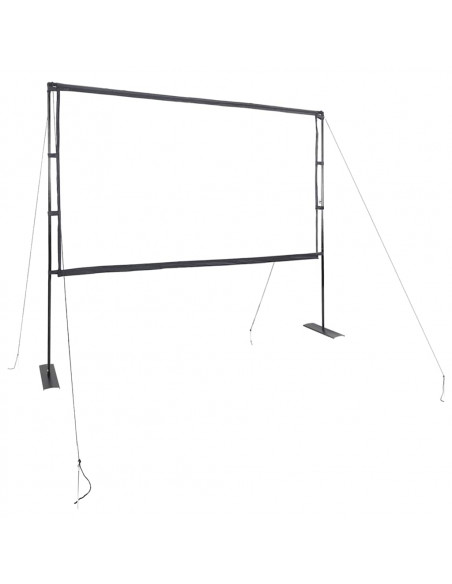 Schermo di Proiezione con Supporti 120 Pollici 16:9