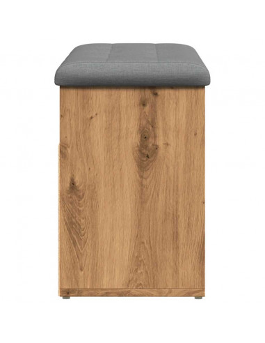 Scarpiera Rovere Artigianale 82x32x45,5 cm in Legno Multistrato