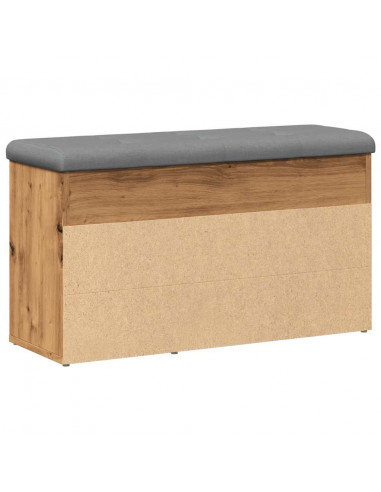 Scarpiera Rovere Artigianale 82x32x45,5 cm in Legno Multistrato