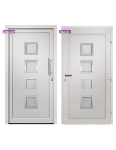 Porta di Ingresso Bianca 108x200 cm