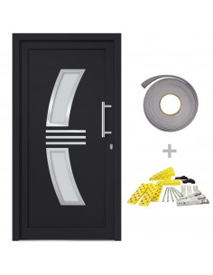 Porta di Ingresso Antracite 108x200 cm