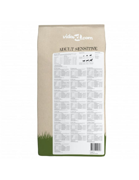 Cibo Secco per Cani Premium Adult Sensitive Lamb & Rice 15 kg