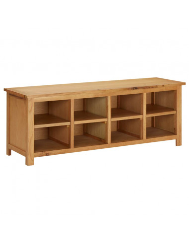 Scarpiera 114x37x45 cm in Legno Massello di Rovere