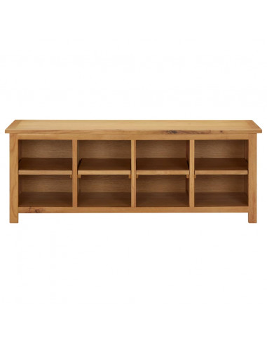 Scarpiera 114x37x45 cm in Legno Massello di Rovere