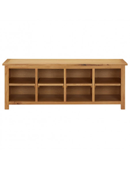 Scarpiera 114x37x45 cm in Legno Massello di Rovere