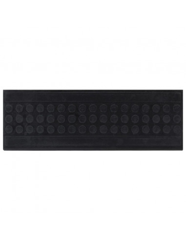 Tappetino per Scale 5 pz 25x75 cm in Gomma