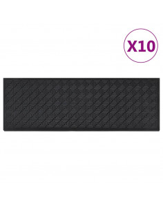 Tappetino per Scale 10 pz 25x75 cm in Gomma