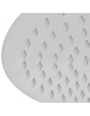 Soffione per Doccia a Pioggia 2 pz Acciaio Inossidabile Ø 50 cm