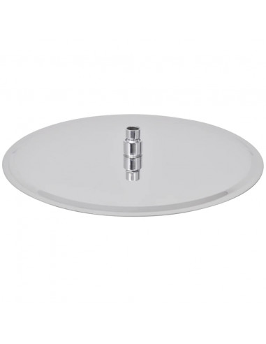 Soffione per Doccia a Pioggia 2 pz Acciaio Inossidabile Ø 40 cm