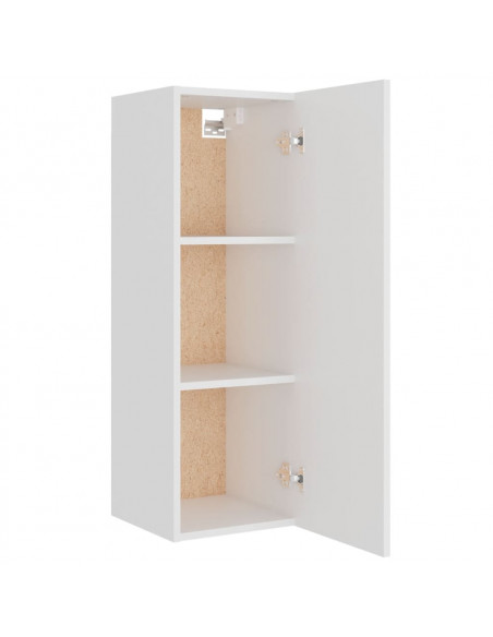 Set di Mobili Porta TV 5 pz Bianco in Legno Multistrato