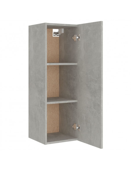 Set di Mobili Porta TV 5 pz Grigio Cemento in Legno Multistrato