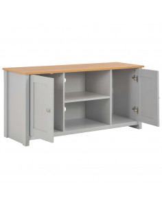 Mobile Porta TV Grigio 120x39x58 cm 2