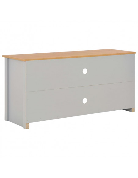 Mobile Porta TV Grigio 120x39x58 cm