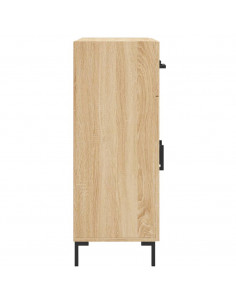 Credenza Rovere Sonoma 69,5x34x90 cm in Legno Multistrato