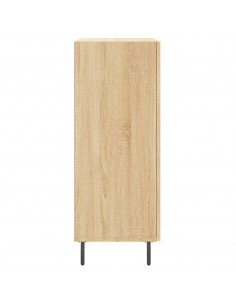 Credenza Rovere Sonoma 69,5x34x90 cm in Legno Multistrato