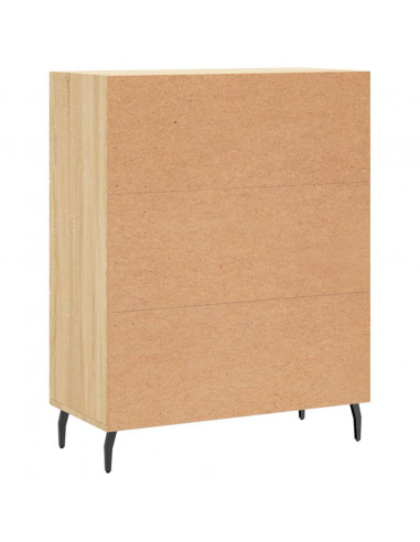 Credenza Rovere Sonoma 69,5x34x90 cm in Legno Multistrato