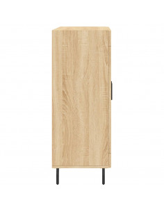 Credenza Rovere Sonoma 69,5x34x90 cm in Legno Multistrato