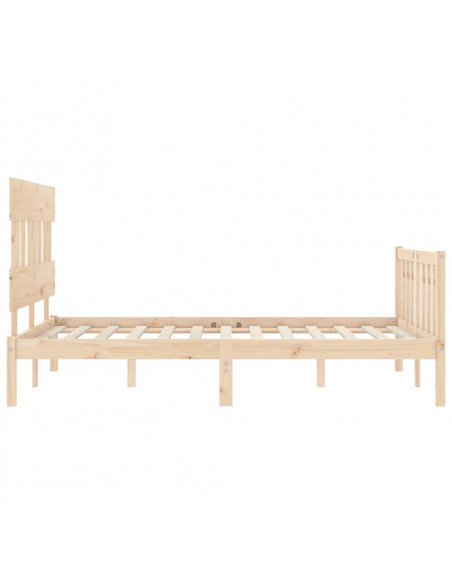 Giroletto con Testiera Double in Legno Massello