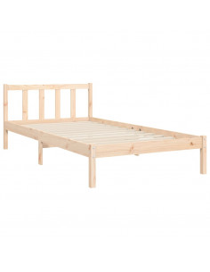 Giroletto con Testiera 100x200 cm in Legno Massello 2