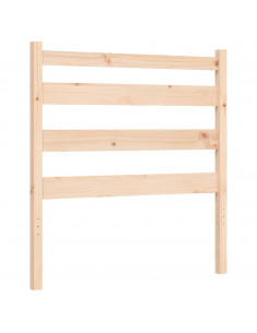 Giroletto con Testiera 100x200 cm in Legno Massello 2