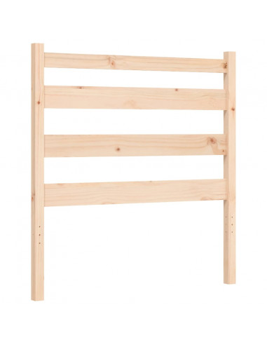 Giroletto con Testiera 100x200 cm in Legno Massello