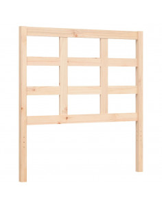 Giroletto con Testiera 100x200 cm in Legno Massello 2