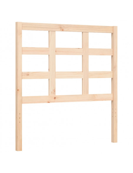 Giroletto con Testiera 100x200 cm in Legno Massello