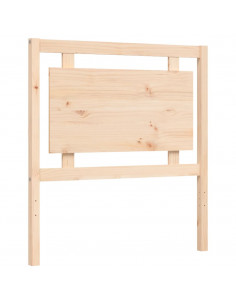 Giroletto con Testiera 100x200 cm in Legno Massello 2