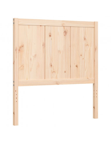 Giroletto con Testiera 100x200 cm in Legno Massello