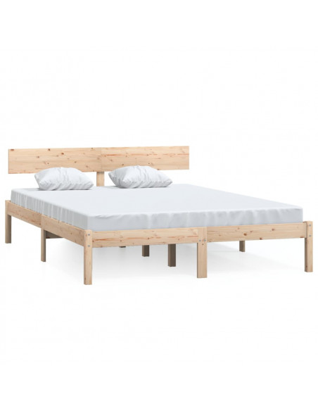 Giroletto in Legno Massello 135x190 cm Small Double