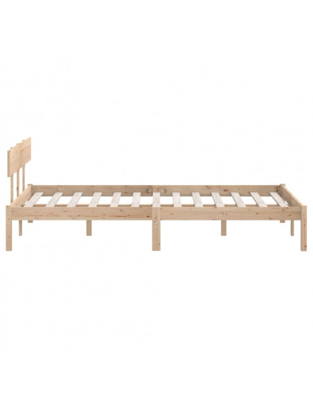 Giroletto in Legno Massello 135x190 cm Small Double