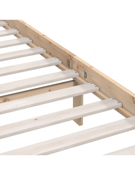 Giroletto in Legno Massello 135x190 cm Small Double