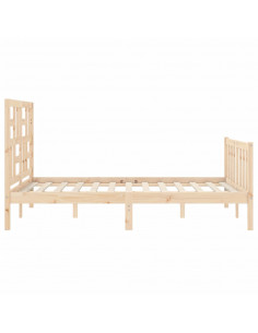 Giroletto con Testiera Double in Legno Massello