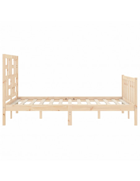Giroletto con Testiera Double in Legno Massello
