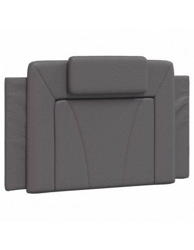 Giroletto con Testiera Crema 90x200 cm in Similpelle