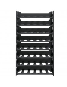 Portabottiglie per 48 Bottiglie in PP Impilabile 2