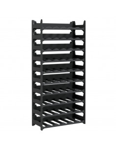 Portabottiglie per 60 Bottiglie in PP Impilabile