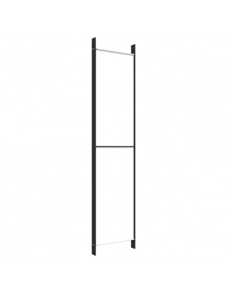 Divisorio a 5 Pannelli Bianco 250x220 cm Tessuto