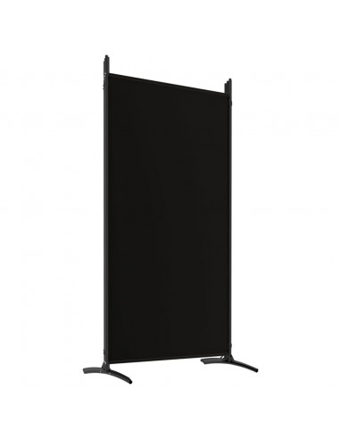 Divisorio a 6 Pannelli Nero 520x180 cm in Tessuto