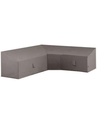 Madison Telo di Copertura per Divano a L 270x270x65/90 cm Grigio