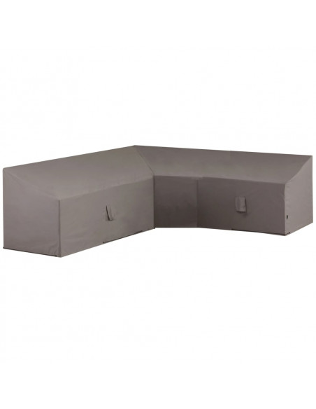 Madison Telo di Copertura per Divano a L 270x270x65/90 cm Grigio