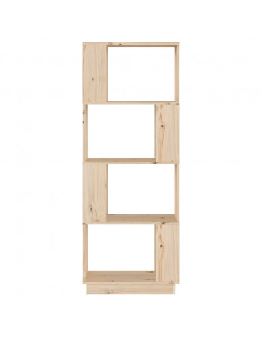 Libreria/Divisorio 51x25x132 cm in Legno Massello di Pino