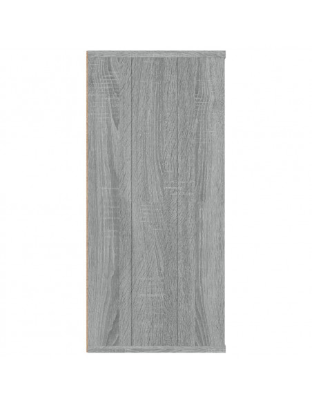 Libreria/Credenza Grigio Sonoma 66x30x98 cm Legno Multistrato