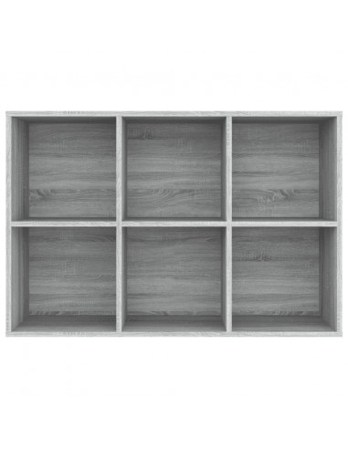 Libreria/Credenza Grigio Sonoma 66x30x98 cm Legno Multistrato