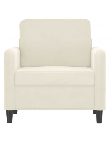 Poltrona Crema 60 cm Velluto