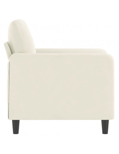 Poltrona Crema 60 cm Velluto