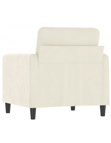 Poltrona Crema 60 cm Velluto