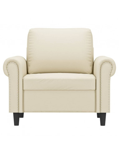 Poltrona Crema 60 cm in Similpelle