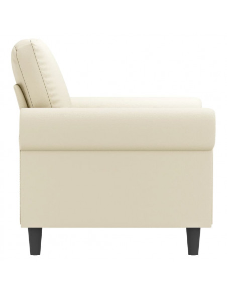Poltrona Crema 60 cm in Similpelle