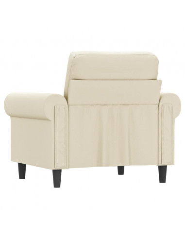 Poltrona Crema 60 cm in Similpelle